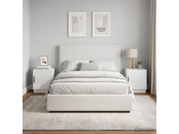Vidaxl Mesa-de-cabeceira 2 Unid. Branco Brilhante 43 X 34,5 X 47 Cm