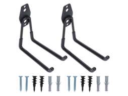 Ganchos de Garagem Mali, suporte de parede, estilo a, 16.5cm, 2 unidades