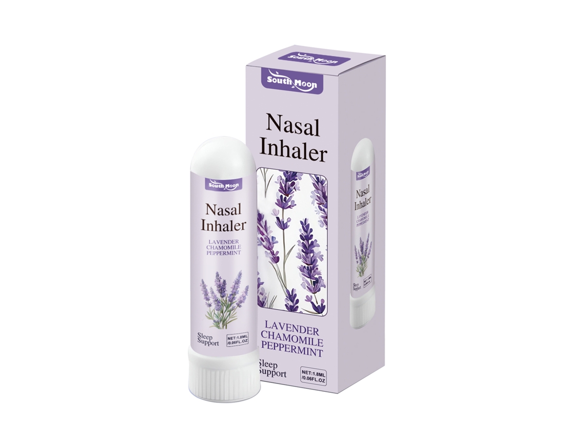 Inalador Nasal Lavanda E Camomila Para Limpeza Nasal