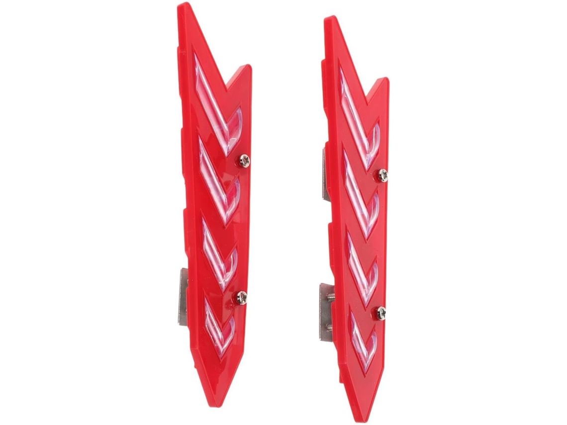 Conjunto De 2 Reforços De Pressão Para Braço Do Limpador De Para-brisa, Vermelhos, Com Molas