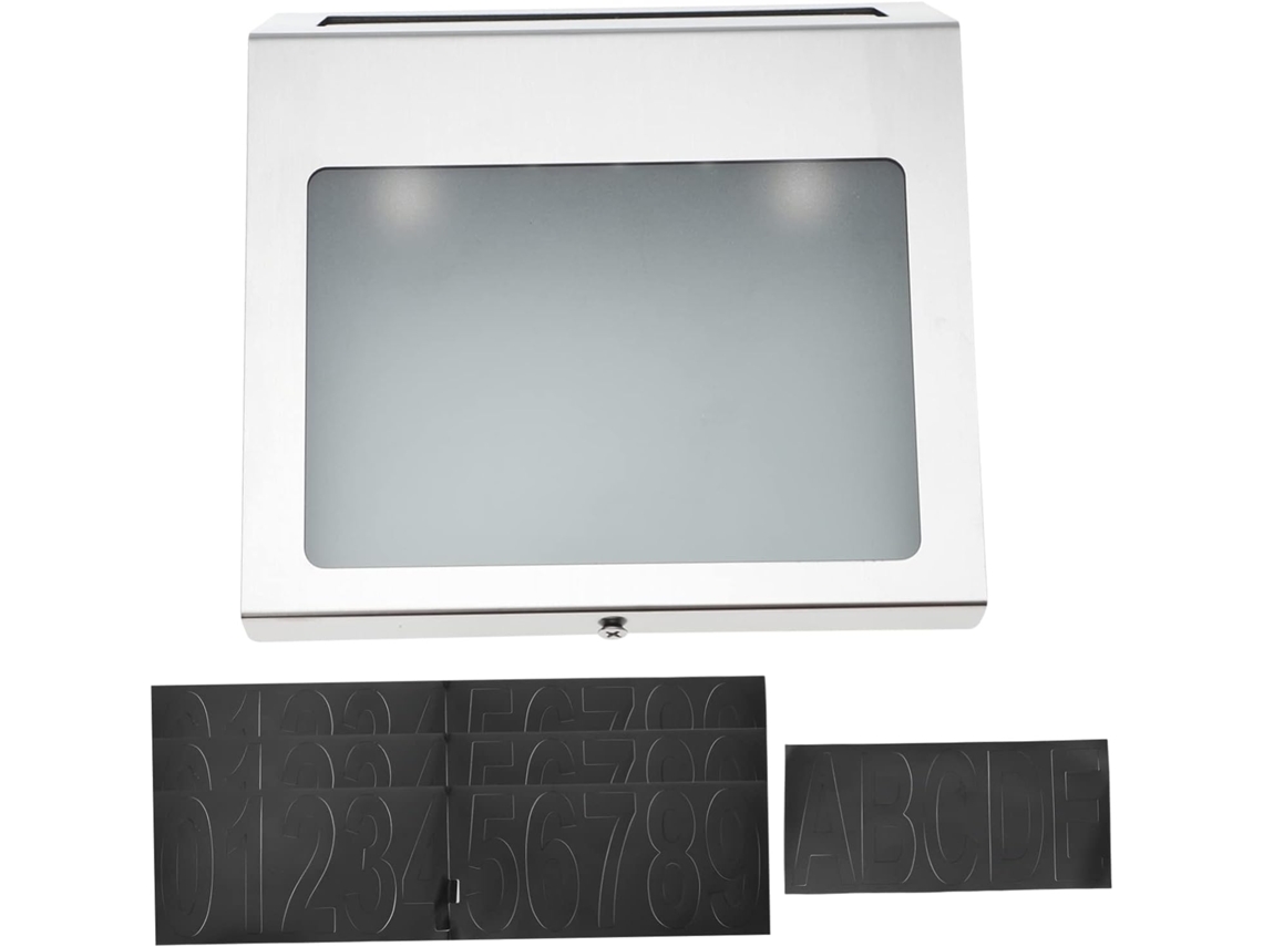 Luminária Solar De Led Com Número Residencial, Para Porta, Indicador De Direção, Montagem Na Parede, Gokoco