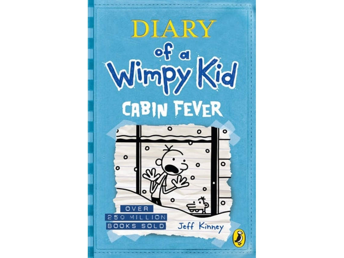 Livro Cabin Fever (Diary Of A Wimpy Kid #6 Export Edition) de Jeff Kinney (Inglês)