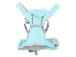 Porte-bebê Com Banquinho Lombar Ergonômico Respirável Multifuncional Para Bebê E Criança Verde