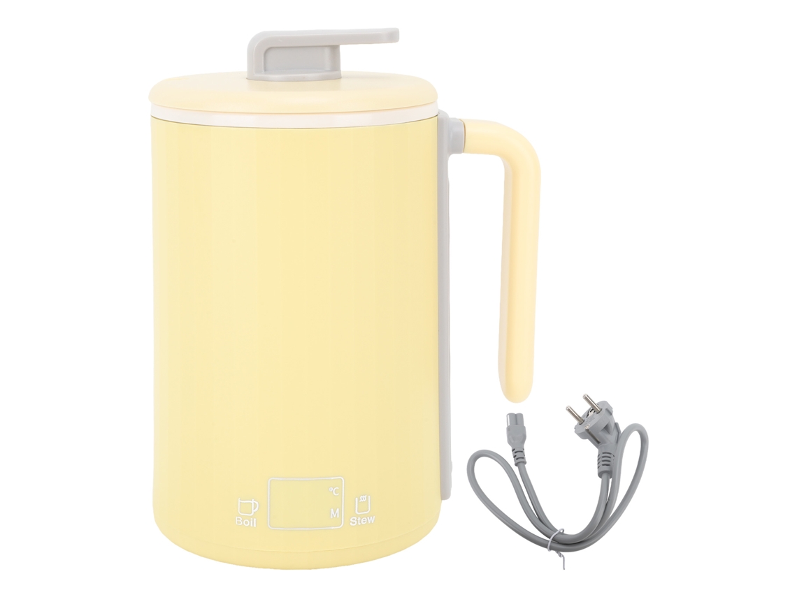 Panela de Saúde Elétrica Chaleira de Chá 450ml 220v Amarela S/MARCA