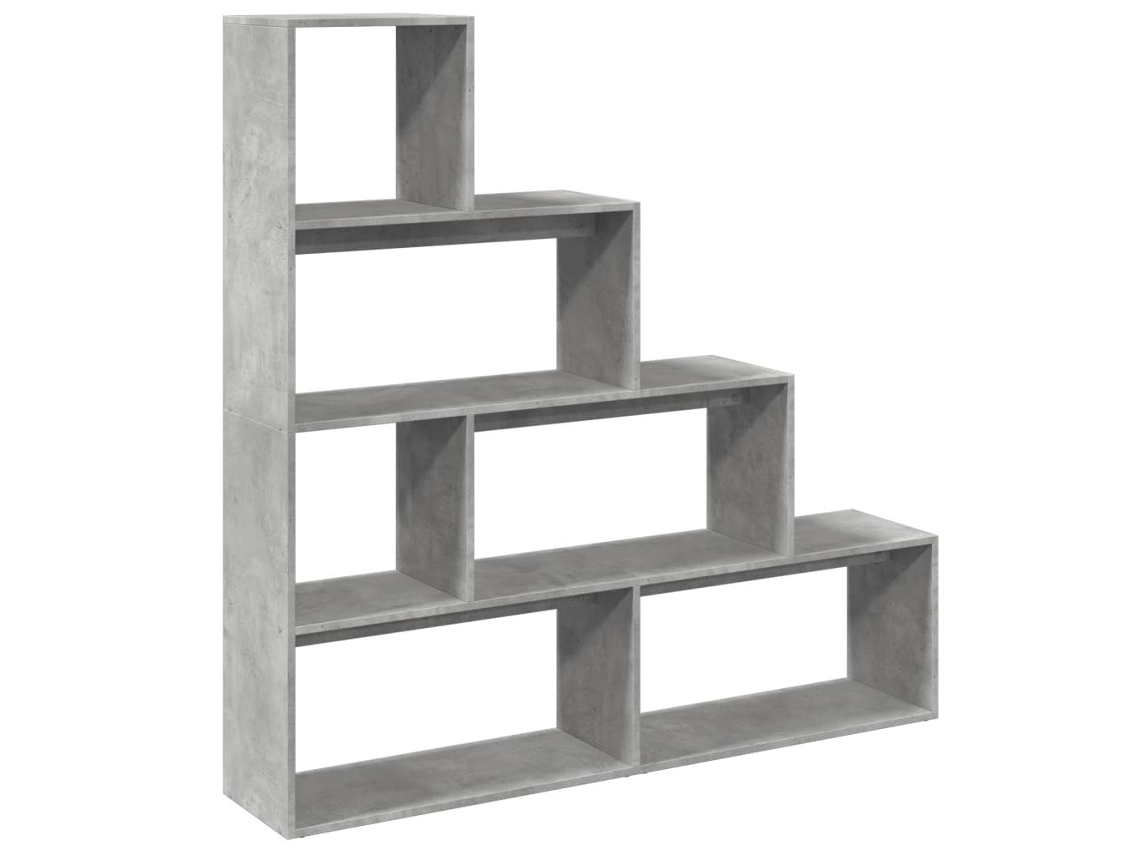 Room Divider Bookcase, Room Divider Bookcases Vidaxl Cinzeto Madeira Processada (n/a)