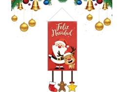 Bandeira de Natal para Jardim, Impermeável, Enfeites Festivos, Bandeira de Jardim, Decoração de Natal, para Casa, CHABERLU