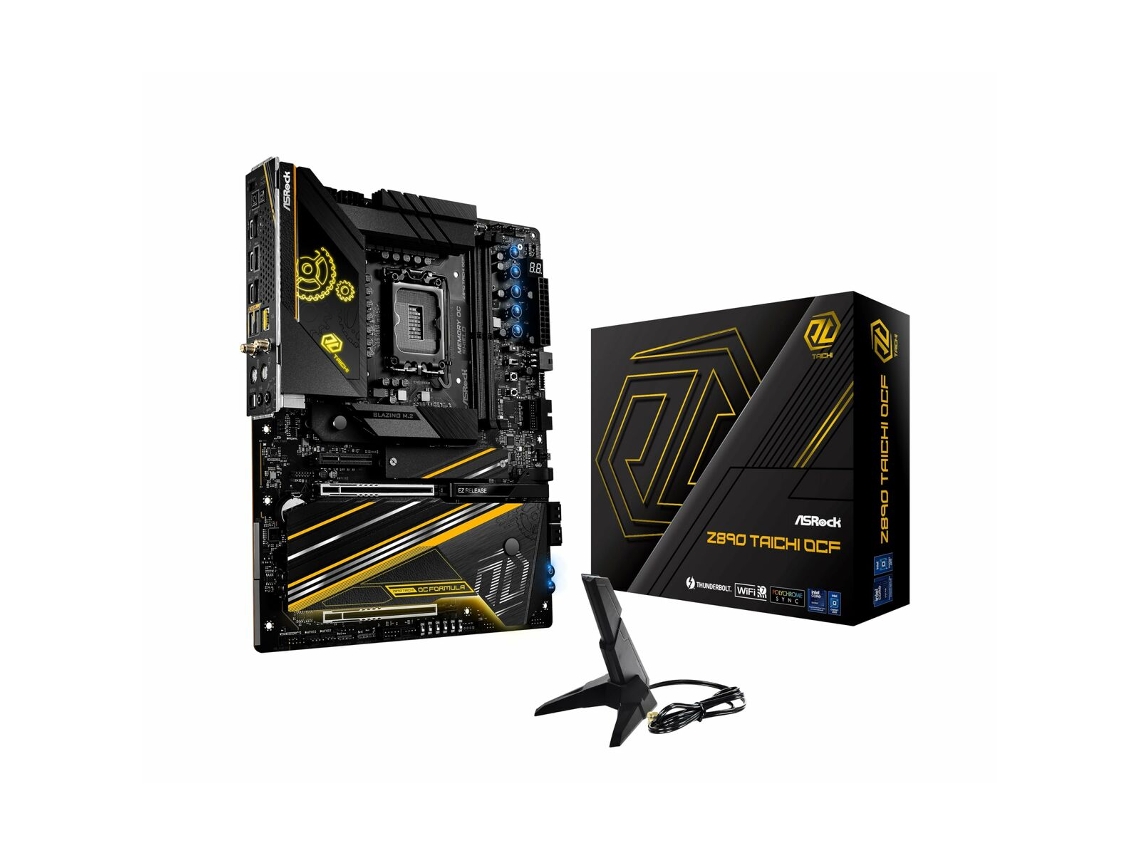 Placa Mãe ASROCK Z890 TAICHI OCF (ATX - Intel Z890 - LGA 1851)