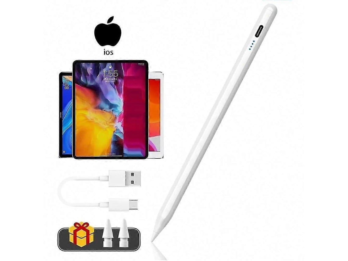 Caneta Stylus Universal Para Telas Sensíveis Ao Toque, Compatível Com Android, Ios, Tablets E Celulareswhiteonly For Ipad