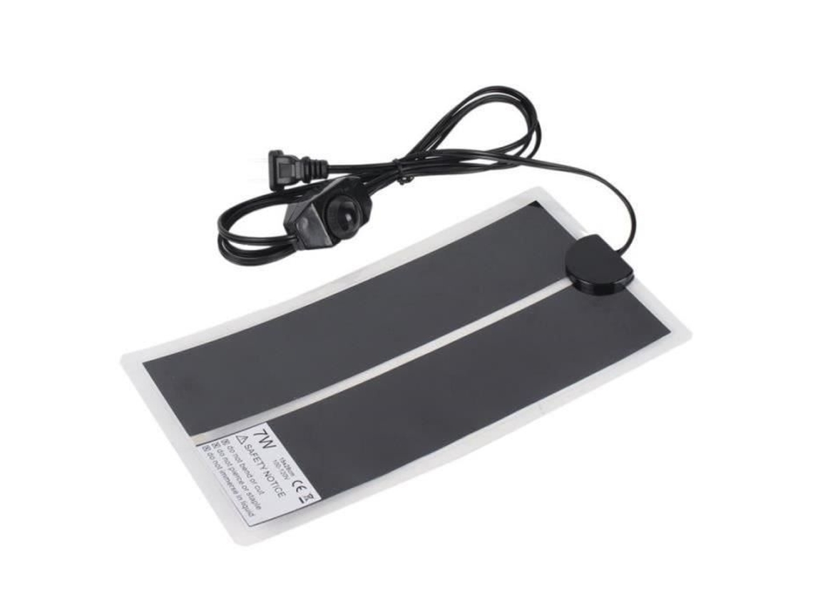 SU07777-Heating Mat 7W Réptil Chocadeira Incubadora Almofada de aquecimento para animais de estimação UE 220V-240V YWEI
