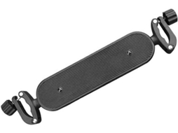 Pedal De Extensão Ajustável Para Carrinho De Bebê, Apoio Para Os Pés, Acessório Em Plástico Preto.
