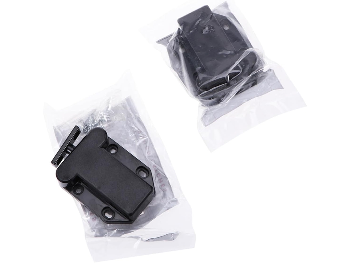 Conjunto De 2 Fechos De Pressão Com Travamento Automático Para Portas