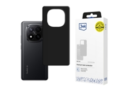 Capa Fosca 3mk Para Xiaomi Redmi Note 15 Pro 5g Com Proteção De Tela E Acabamento Fosco.