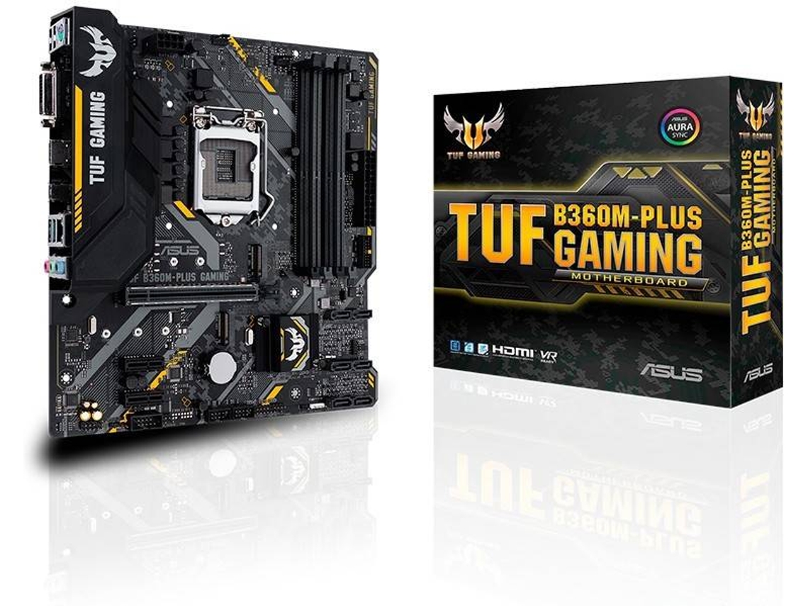 Motherboard ASUS Tuf B360M Plus Gaming (Socket LGA 1151 - Intel B360 - Micro ATX)