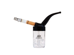 2 Peças De Pipa De Água Mini De Alta Qualidade Para Fumar Tabaco Com Filtro