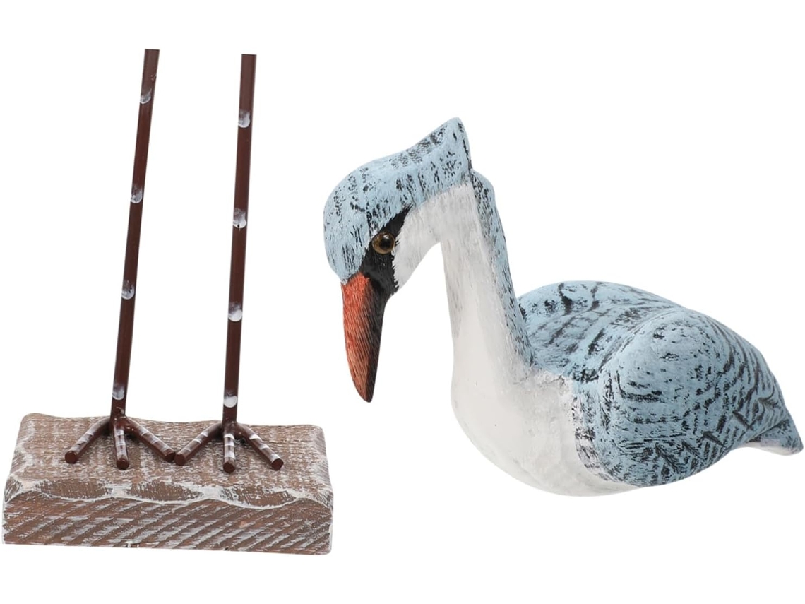 De Gaivota De Madeira, Decoração Natural Para Casa, Escritório, Sala De Estar, Acessório Decorativo Elegante Para Gokoco