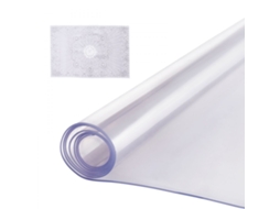 Protetor De Secretária Em Pvc Transparente 2 Mm 61 X 122 Cm Antiderrapante, Fácil De Limpar Tekmaquinas