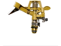 Irrigador de jardim com aspersor giratório em liga zinco conector 1,27 cm | S/MARCA