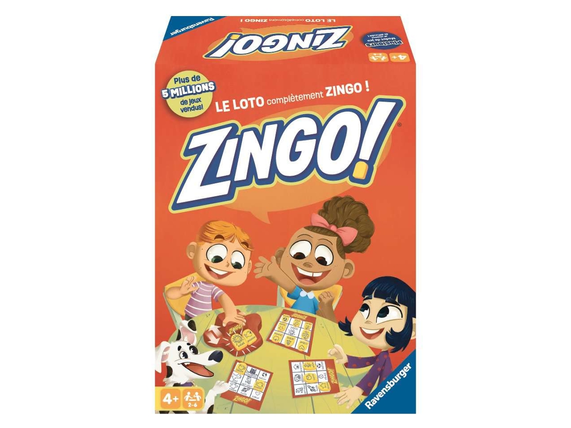 Jogo de tabuleiro RAVENSBURGER Zingo! (4 anos)