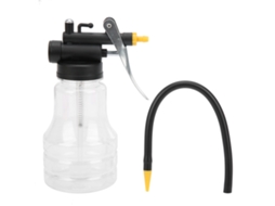 Lubrificador transparente de 250 ml para uso doméstico, lubrificador manual de alta pressão com tubo longo.