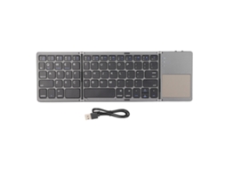 Teclado Bluetooth Plegable (tri-plegable Com Touchpad)