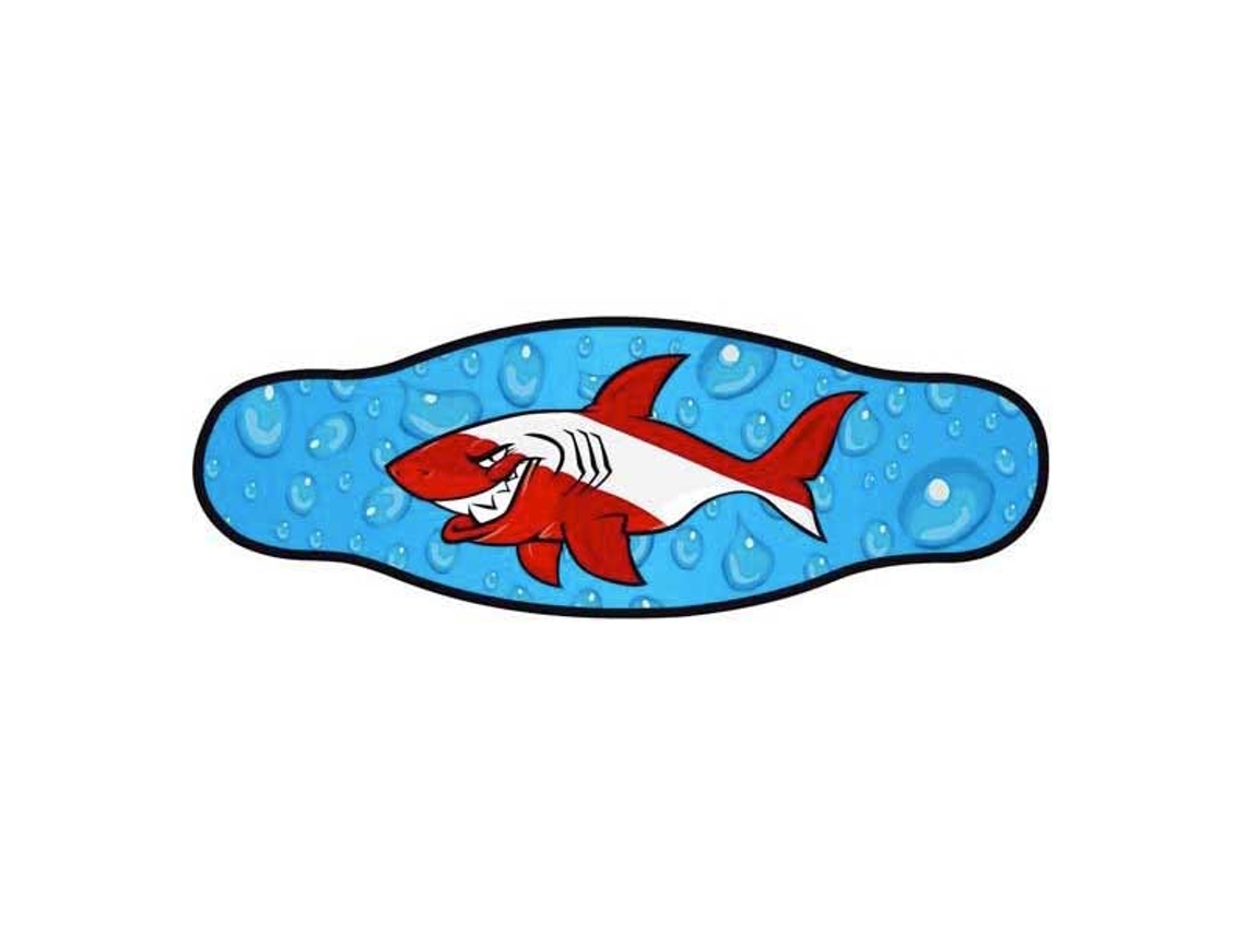 Acessório Mergulho BEST DIVERS Mask strap double velcro
