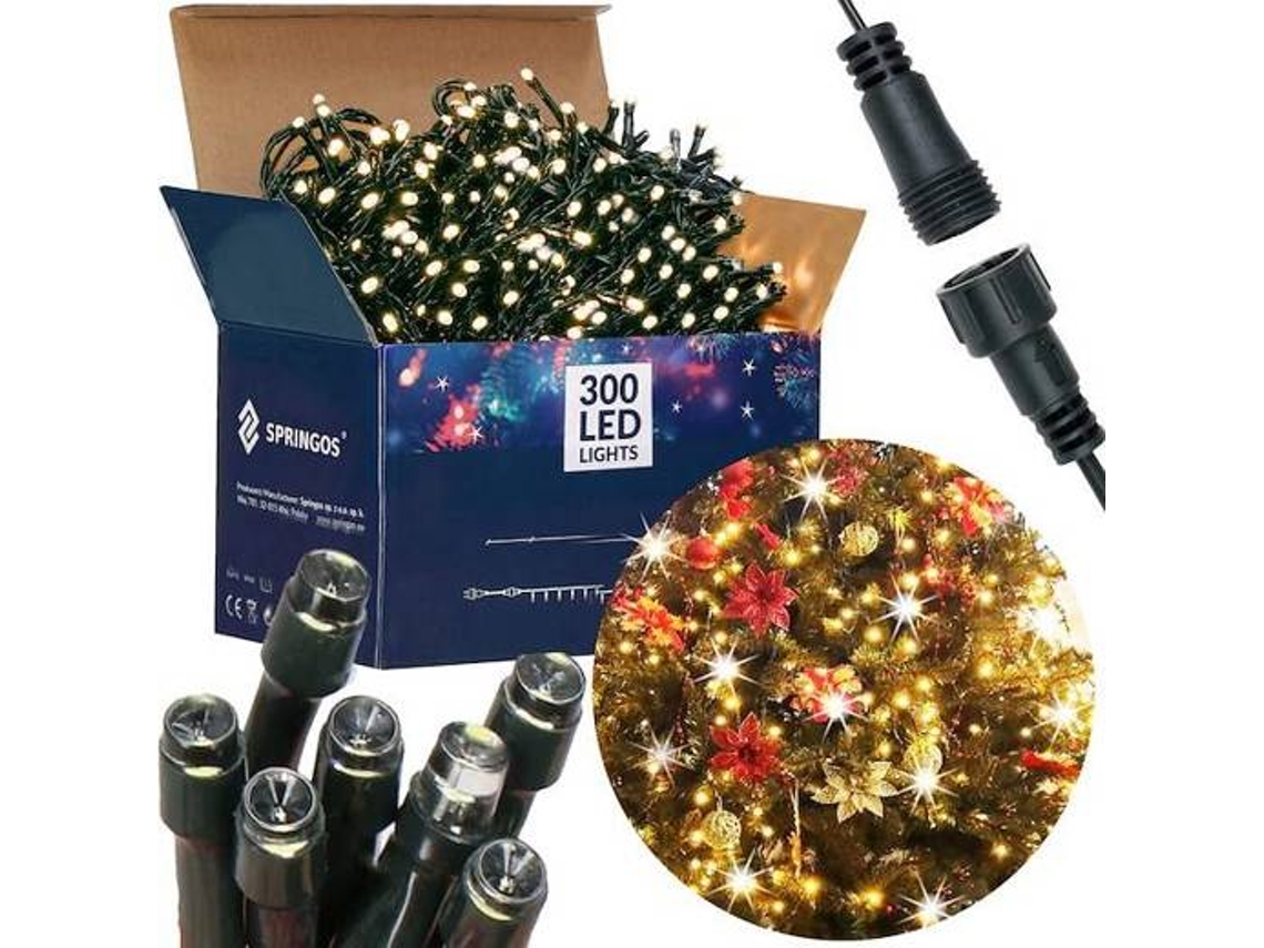 Cadeia de Luz Led 25,5 M