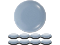 Conjunto de 4 unidades para movimento com rotação de 360° e altura ajustável, em aço carbono.