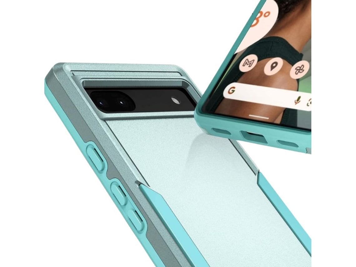 Capa Camada para Google Mais Capas Telemoveis VEANXIN Verde