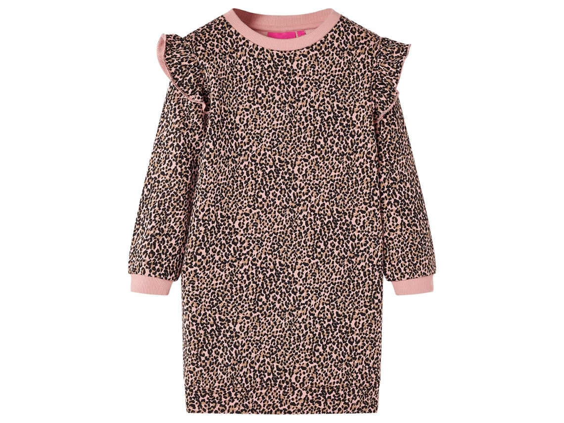 Vestido De Criança Rosa-médio 116