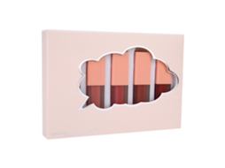 Set De 5 Gloss Labiales Mate De Cores Duradouro Hidratante Maquiagem Labial Ferramenta Cosmética