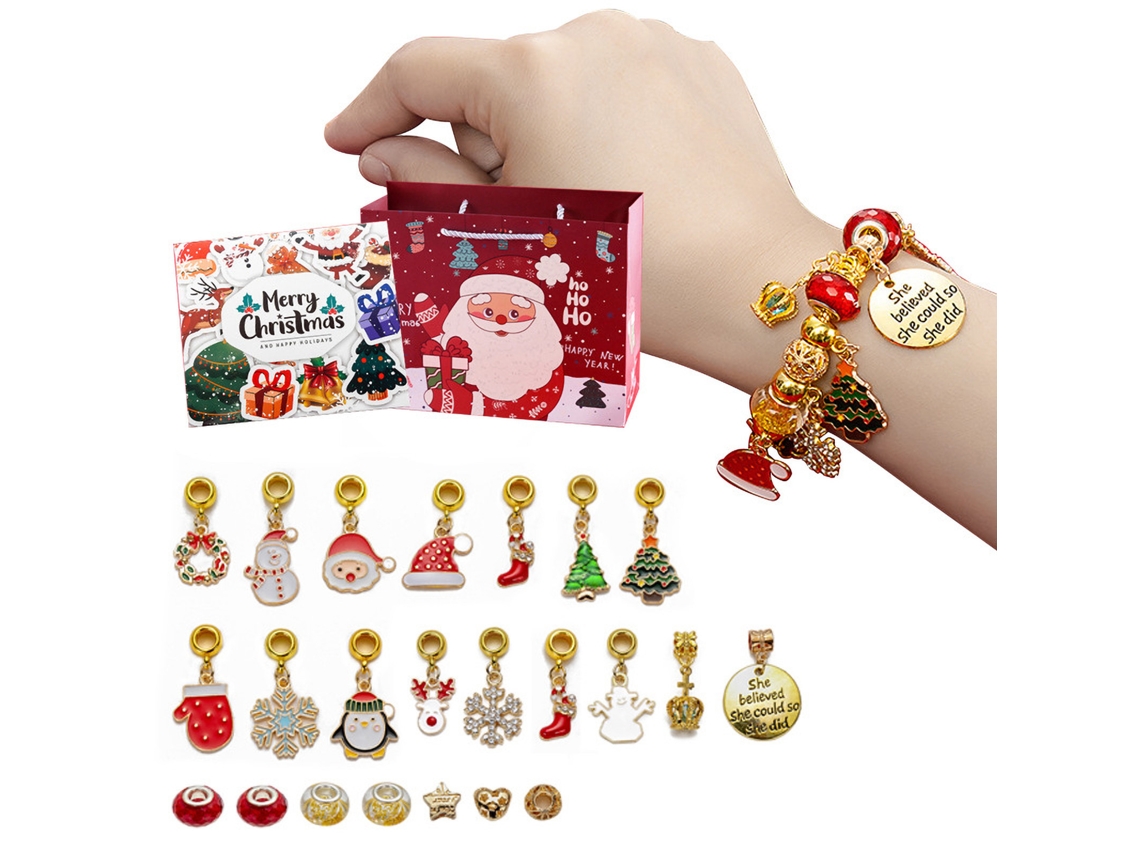 Laxiscreed Calendário Do Advento De Natal Com 24 Caixas De Surpresa Para Crianças