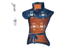 Almofada Térmica, Design Ergonômico, Múltiplas Configurações de Calor, Azul OEM