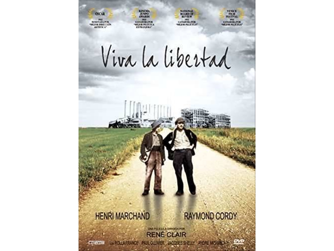 DVD A nous la liberté (1931) / Viva la Libertad (Edição em Espanhol)
