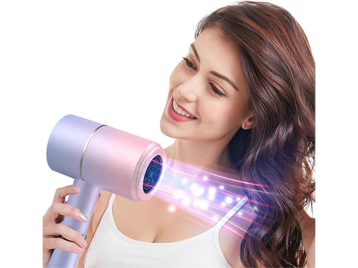 Secador de Cabelo Profissional, com Luz Azul e Gradiente Temperatura, Elétric O, Doméstic GOKOCO