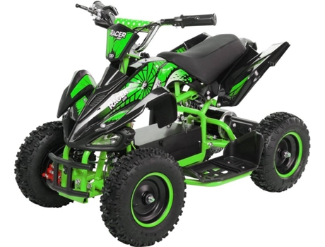 Mini Moto 4  Racer Verde (Vel. Máxima: 25km/h)
