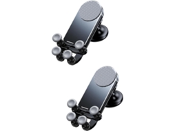 Conjunto De 2 Suportes Para Para-brisa De Carro Em Liga Metálica, Design Simples Para Fácil Instalação.