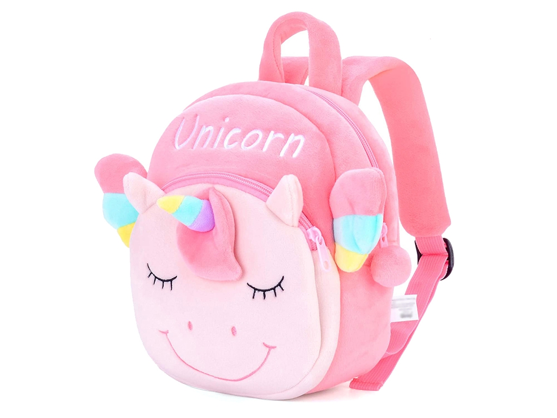 Mochila Infantil Com Boneca De Pelúcia Desenhada Animada Cute