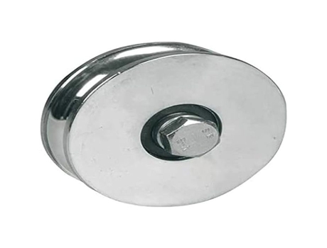 Rodas de Portão Gorge U-20 IBFM 2223120 Aço Galvanizado Diâmetro 100 Mm com 1 Amortecedor