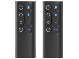2 Controles Remotos De Substituição Para Umidificador, Ventilador E Purificador De Ar Am10, Pretos.