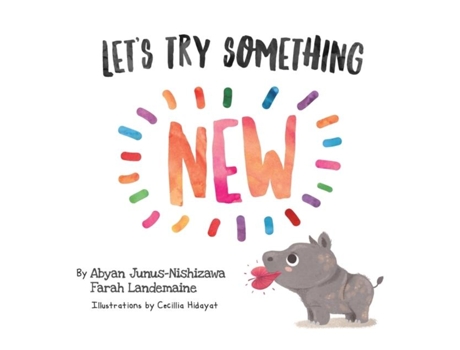 Livro Lets Try Something New de Abyan Junus-Nishizawa (Inglês)