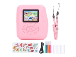 Câmera Infantil 1080p Hd 12mp Cute Rosa para 3 12 Anos