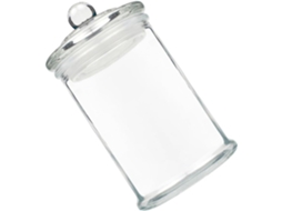 Pote De Vidro Transparente Hermético 750ml Para Grãos Café E Armazenamento Doméstico