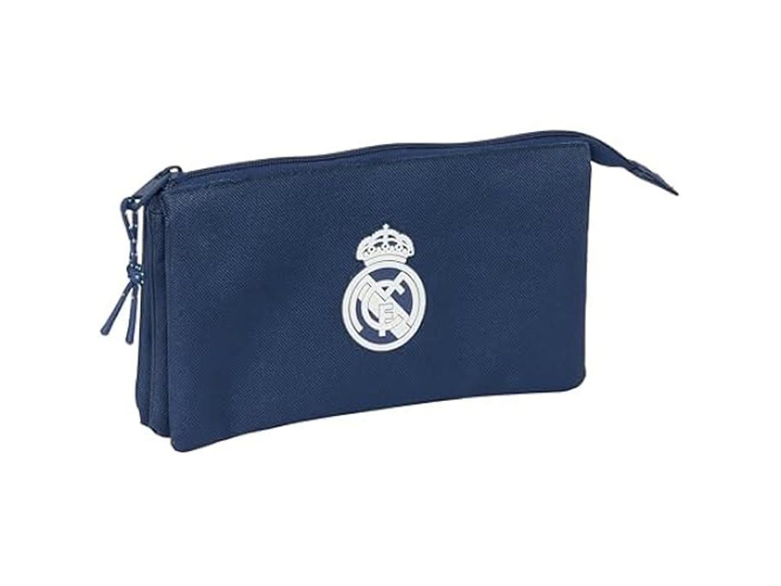 Calça tripla Safta Real Madrid para menino, confortável sintética azul Miraflow