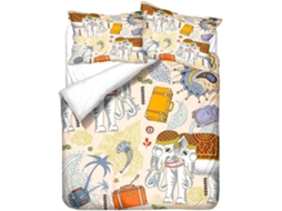 Capa de Edredom Infantil em Microfibra Fronha 220x240 Cm, 140x200cm