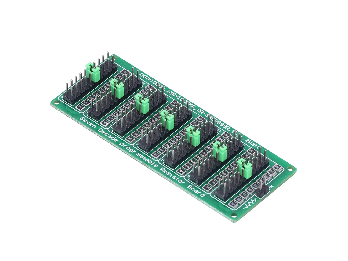 Placa De Resistor Programável 1r-9999999r 8 Seções