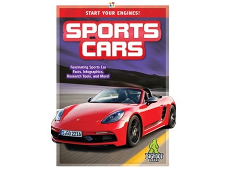 Livro Sports Cars de Emma Huddleston (Inglês - Capa Dura)