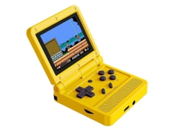Console De Jogos Portátil Retro Flip Com Tela Ips De 3 Polegadas Powkiddy V90, 16 Jogos A3gk Ly Ebike