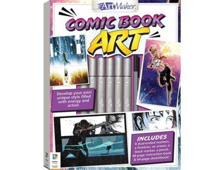 Livro Art Maker Comic Book Art De Hinkler Pty Ltd (inglês)