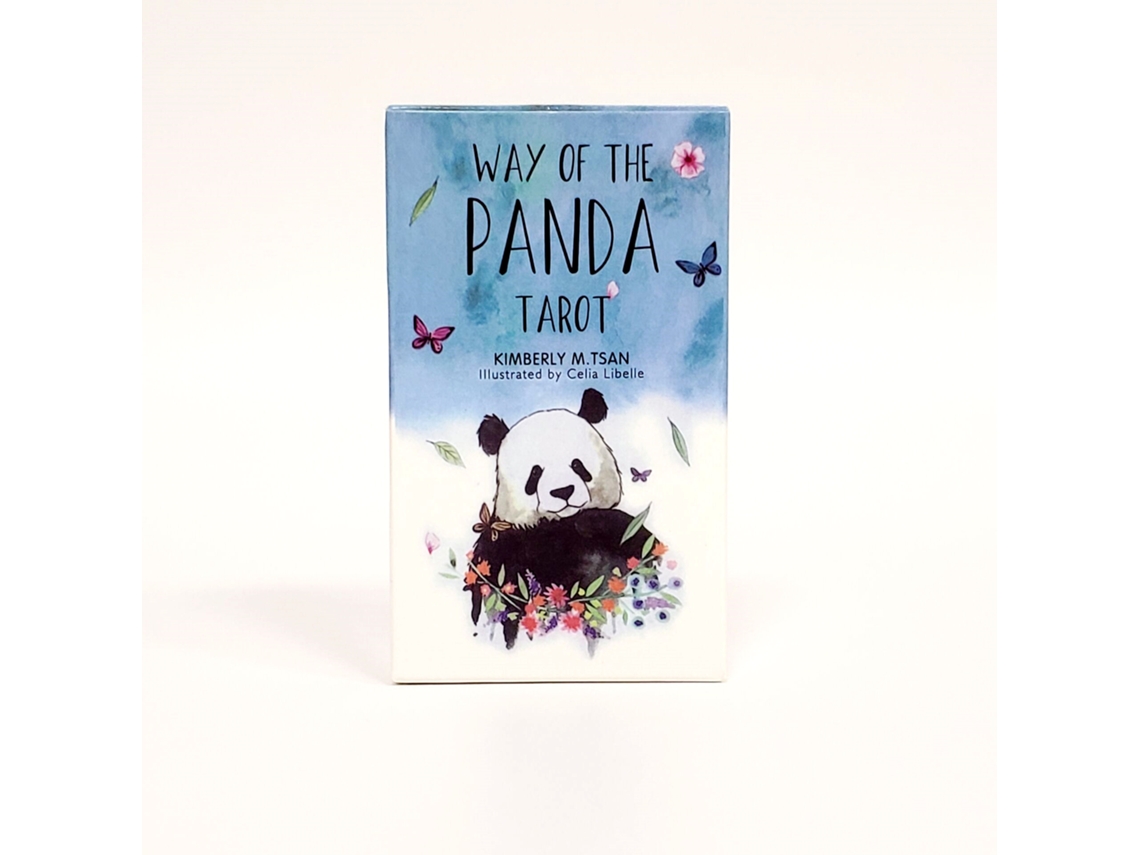 Tarô Panda Road, 78 Cartas De Jogo, Embalagem Em Caixa Colorida.