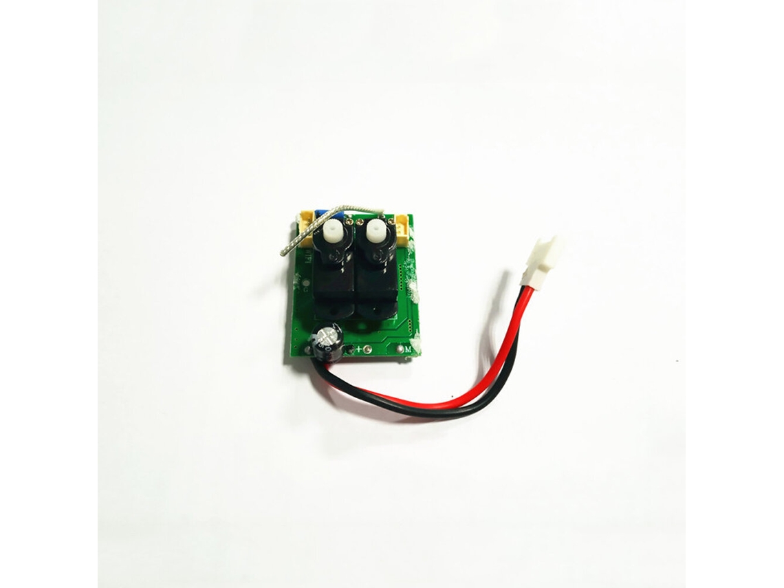 Placa receptora Volantexrc com 4 canais e servo giroscópio para os modelos Aeromodels 761 1, 761 3, 761 4 e Sport Cub 500. MDUG
